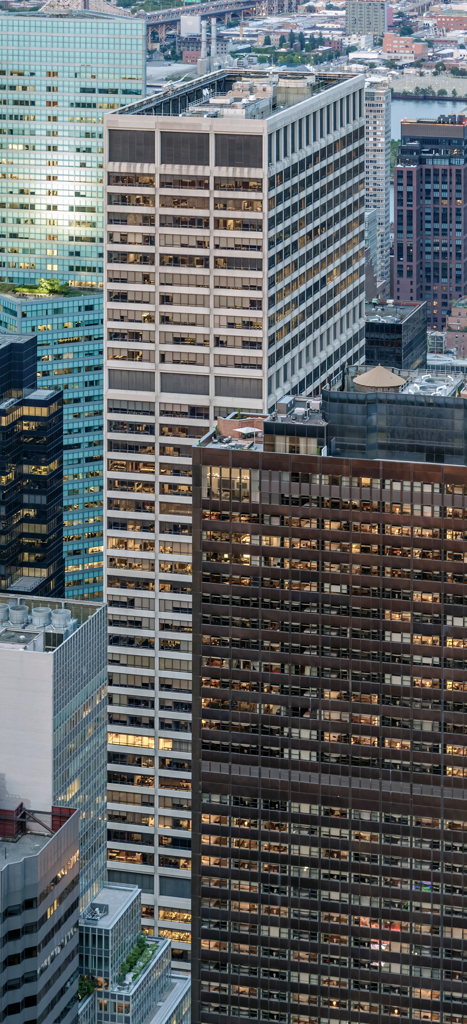 345 Park Avenue, New York City - View from Top of the Rock. © Mathias Beinling